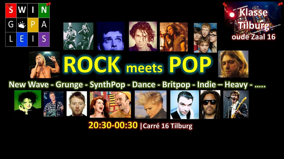 ROCK meets POP Swingpaleis Klasse Tilburg 12 dec 2026