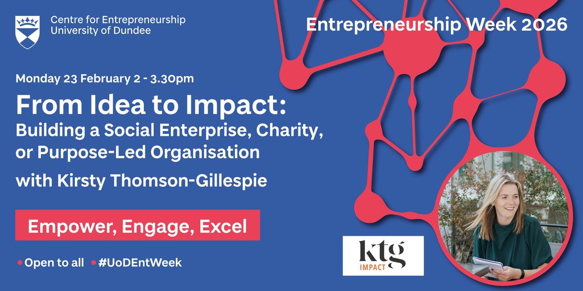 From Idea to Impact: Building Purpose-Led Social Enterprises