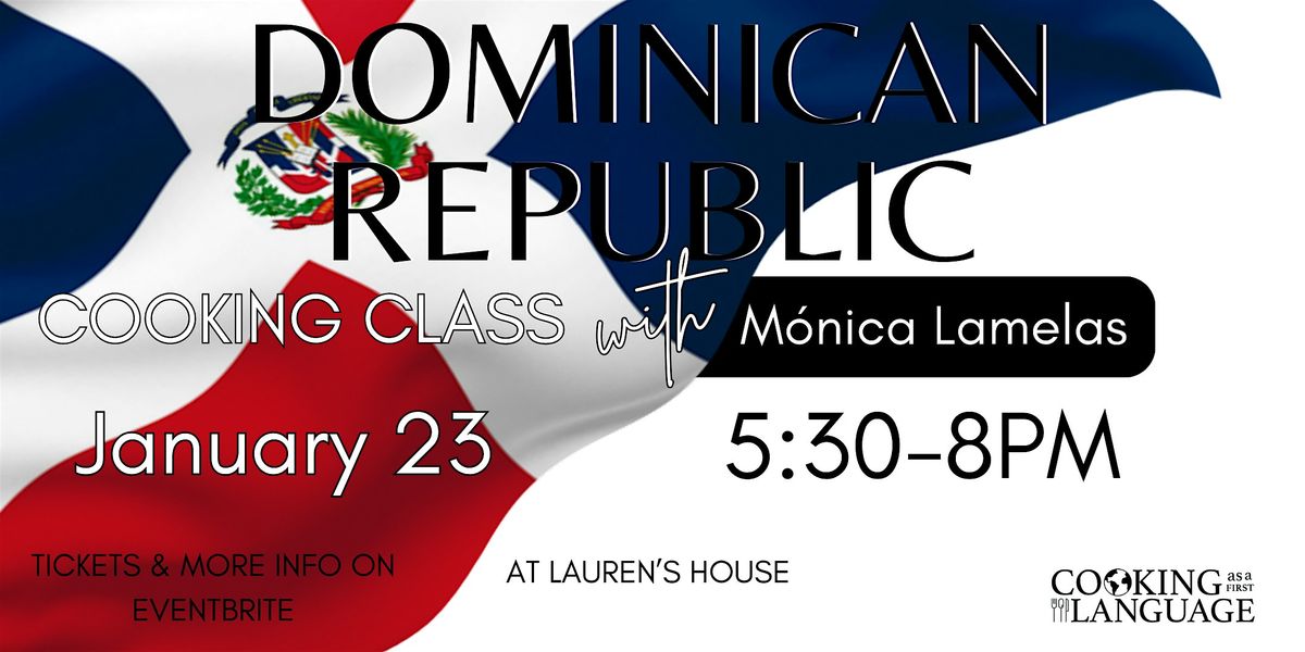 Dominican Republic Cooking Class