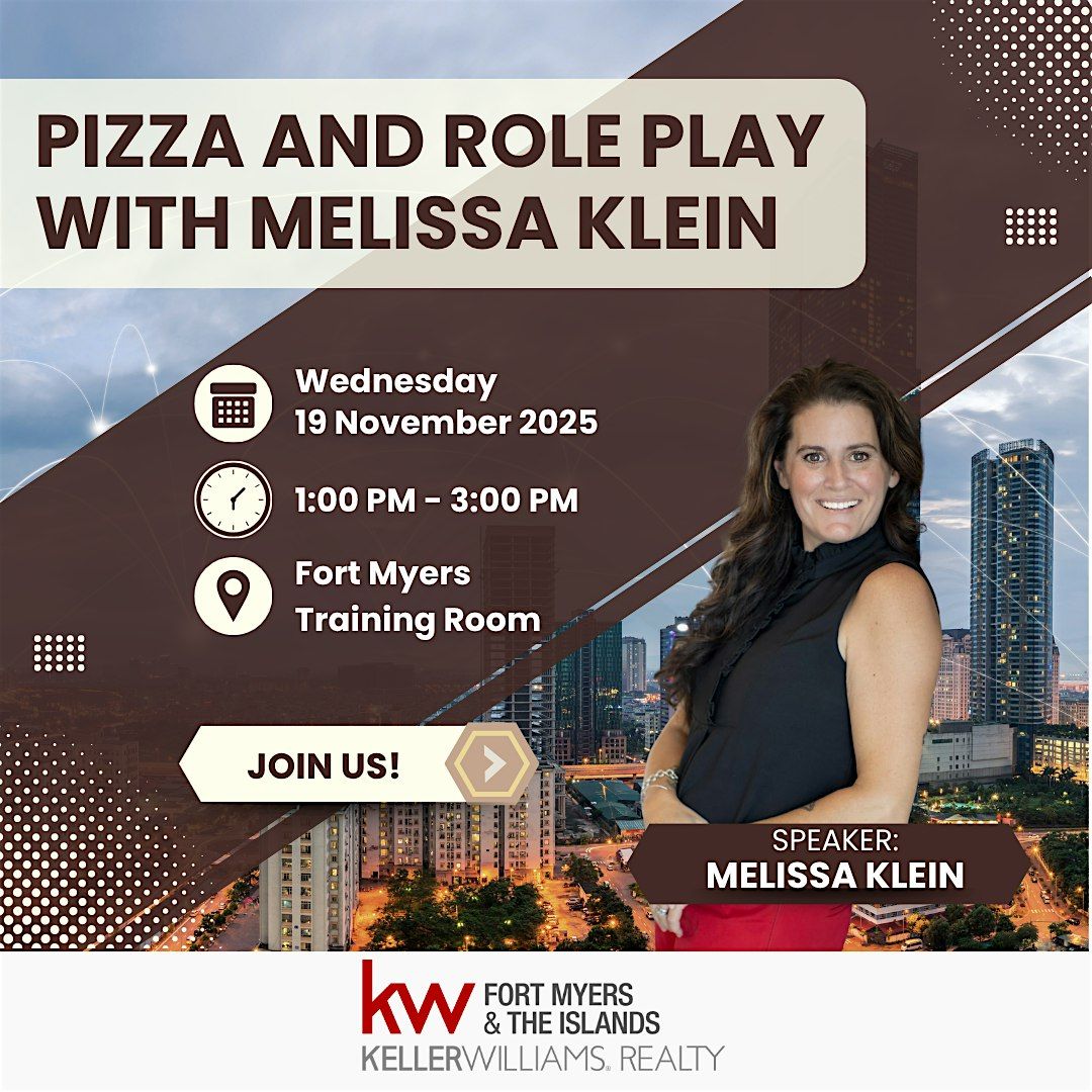 Pizza and Role Play with Melissa Klein | Event in Fort Myers | AllEvents