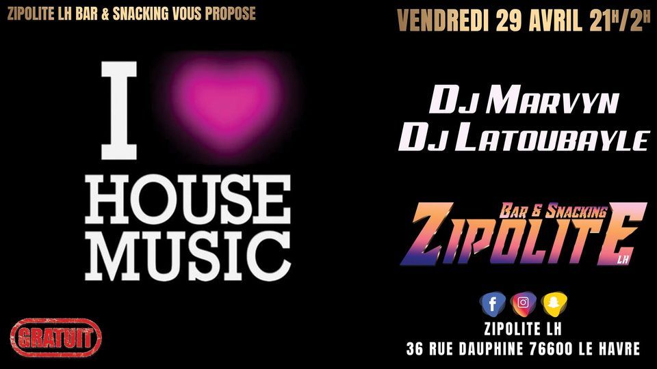 Dj Marvyn & Dj Latoubayle - I <3 House Music - Gratuit
