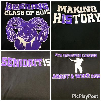 Deering High School Class of 2015 committee logo