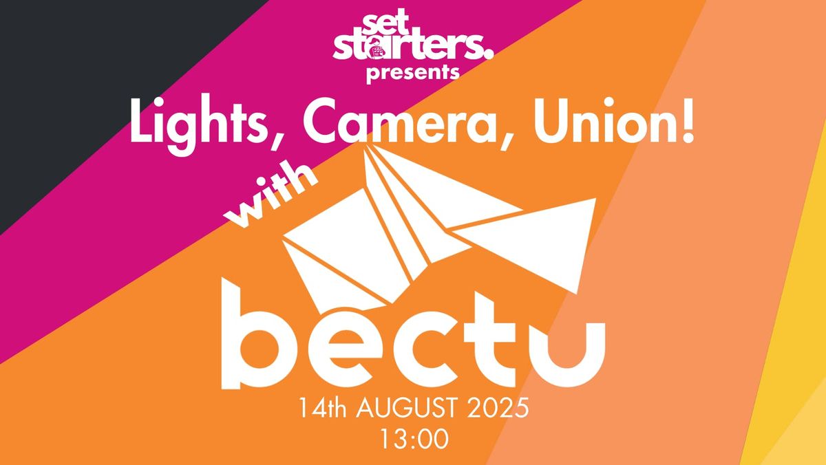 🎬 Lights, Camera, Union!, 14 August | Event in London | AllEvents