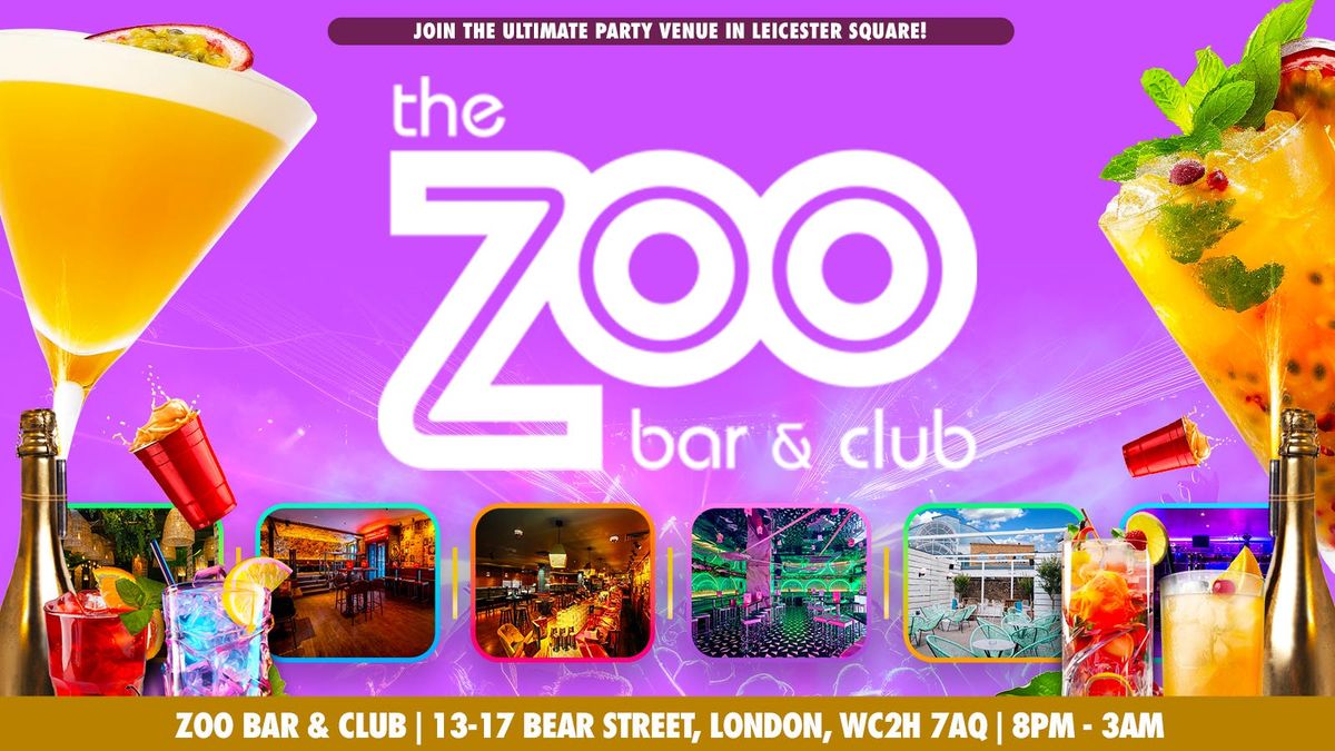 ZOO BAR Every Tuesday // Zoo Bar &amp; Club // Commercial, Hip-Hop, R&amp;B, 30 December | AllEvents