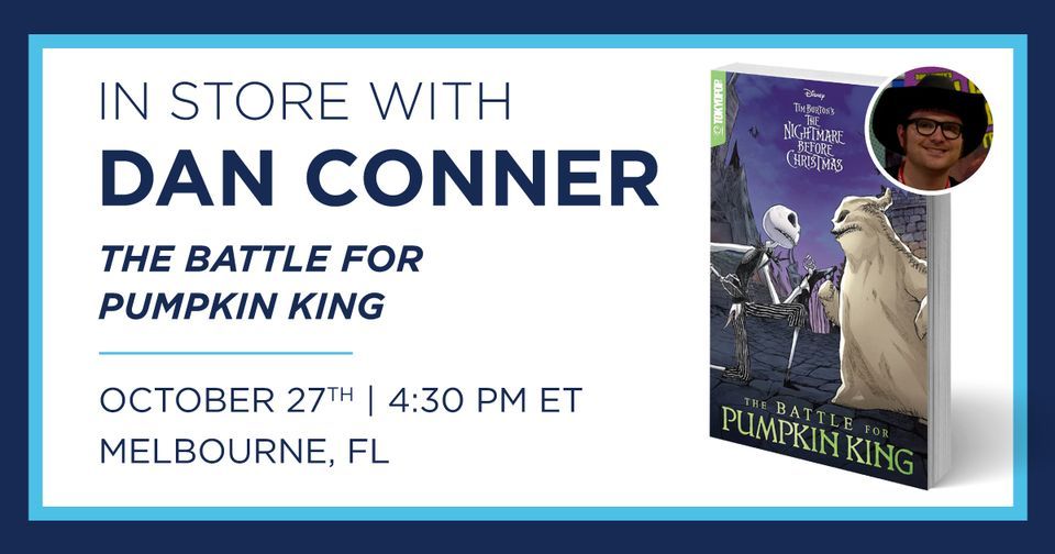 Events On Sale Dan Conner "The Battle for Pumpkin King" Book Signing