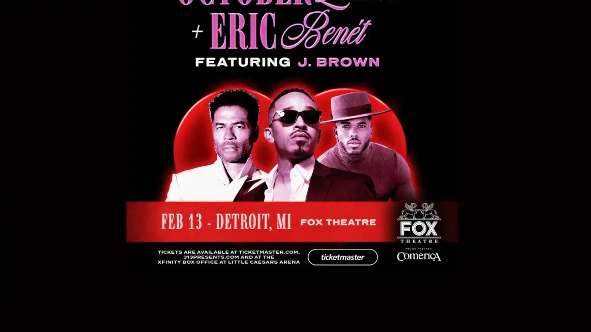 October London with Eric Benet, 14 February | Event in Detroit | AllEvents