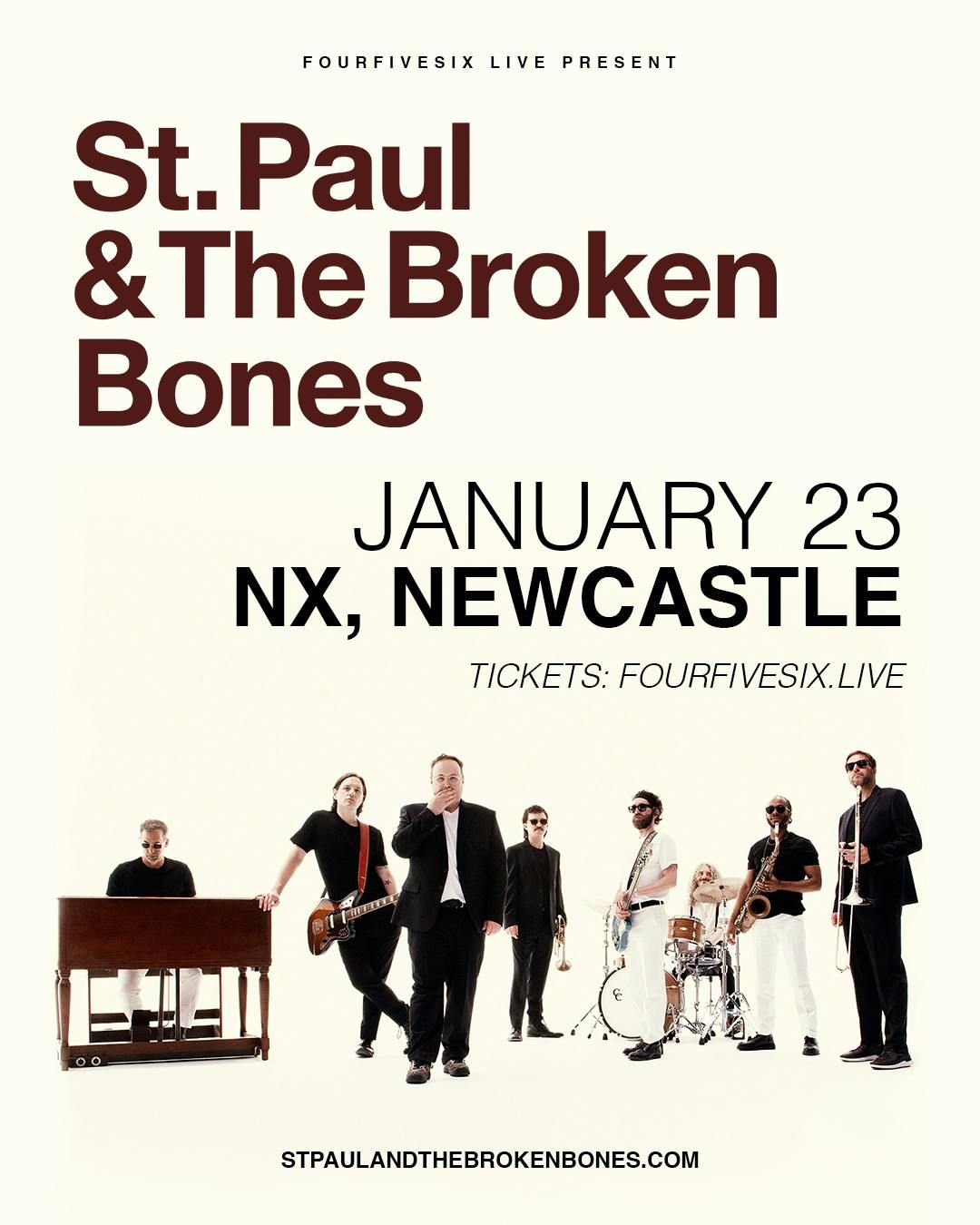 St. Paul &amp; The Broken Bones | Newcastle, 23 January | Event in Newcastle Upon Tyne | AllEvents