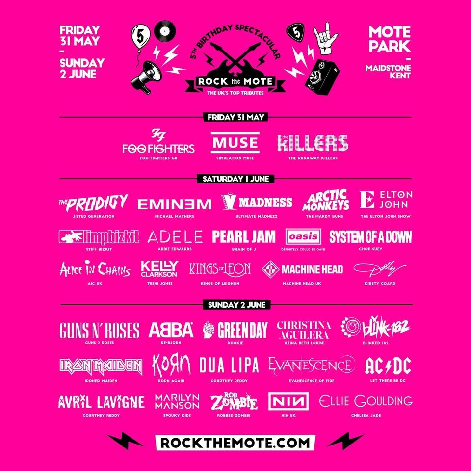 Rock The Mote Festival , ROCK the MOTE, Maidstone, June 2 2024 ...