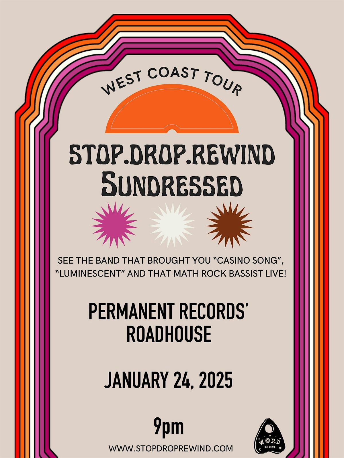 Stop. Drop. Rewind and Sundressed, 24 January | Event in Los Angeles | AllEvents
