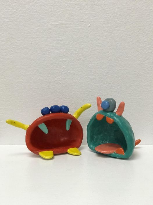 Preschool Art Where the Wild Things Are Clay at