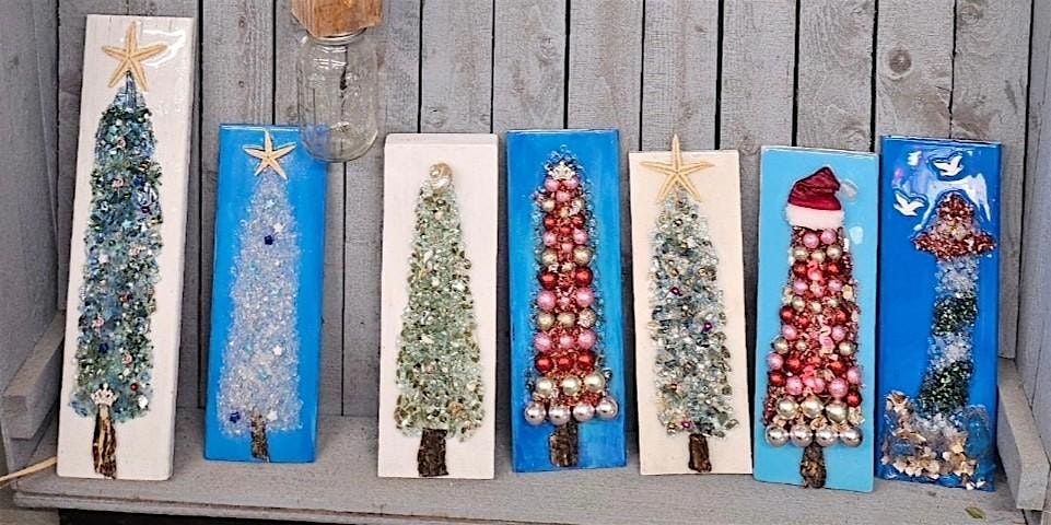 Sparkling Tree 3D Painting | Savannah Horan, instructor, 17 December | Event in Gloversville | AllEvents