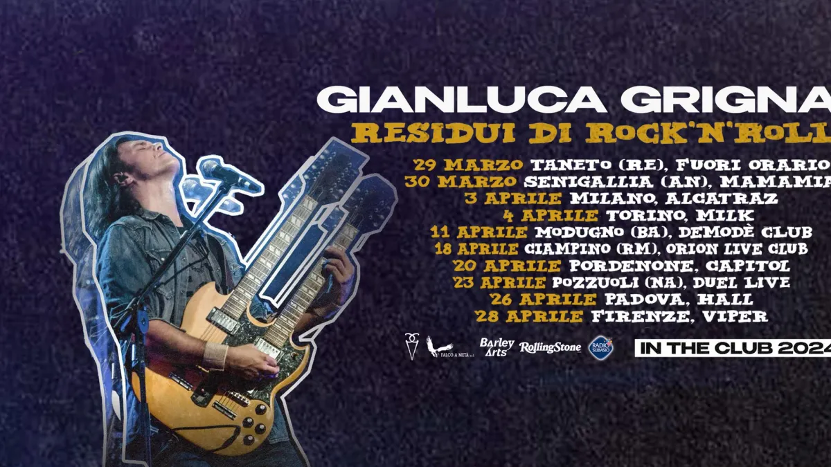 Gianluca Grignani in Milano, 25 May | Event in Milano | AllEvents