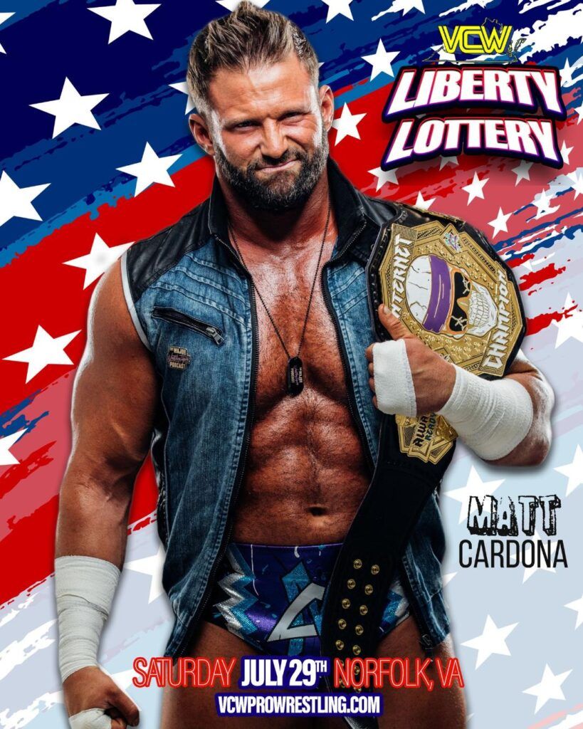 Virginia Championship Wrestling - Liberty Lotto at Atlantic Union Bank Pavilion, 19 July | Event in Portsmouth