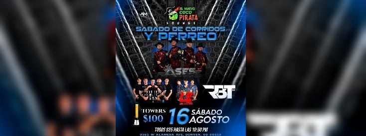 ASES DE CALIFORNIA, GRUPO LP Y MAS | Event in Denver | AllEvents