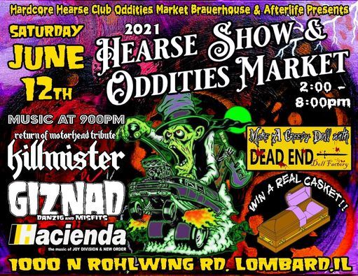 Hearse Show Oddities Market 2021 Afterlife Lombard June 12 2021 Allevents In Lombard Christmas Mart 2021