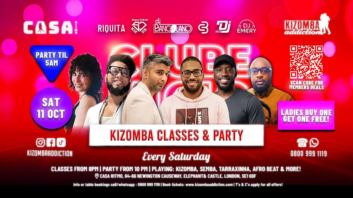 Clube Vício:Kizomba Party:   – from £10 |Dance ’Til 5AM, 29 November | Event in London | AllEvents