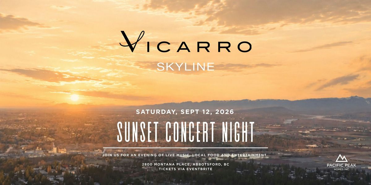 Vicarro Sunset Concert Night