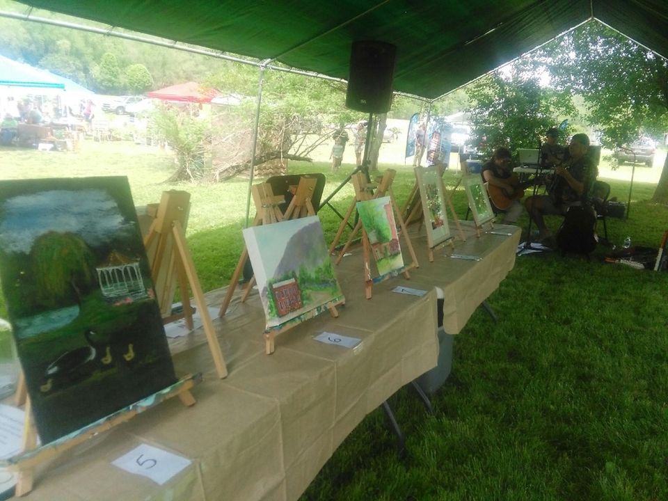 2023 Buchanan Garden Festival Quick Draw Plein Air Competition
