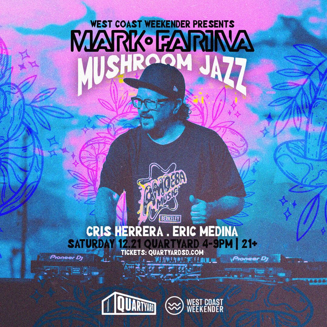 DJ Mark Farina at Ember Music Hall, 9 August | Event in Richmond | AllEvents