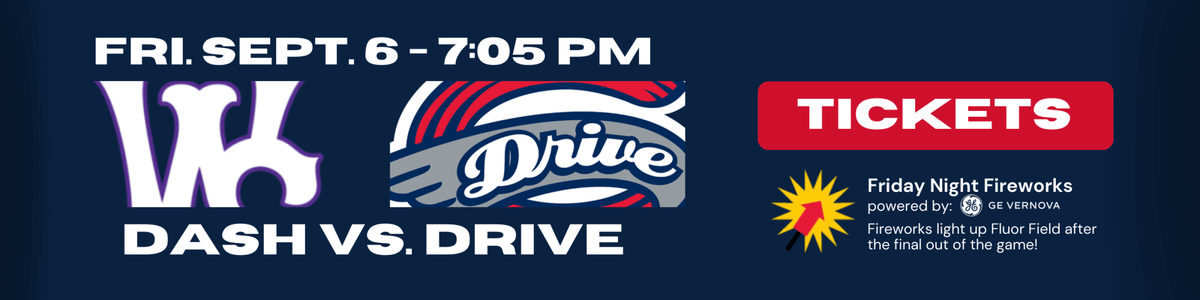 Greenville Drive at Winston-Salem Dash at Truist Stadium, 28 July | Event in Winston Salem | AllEvents