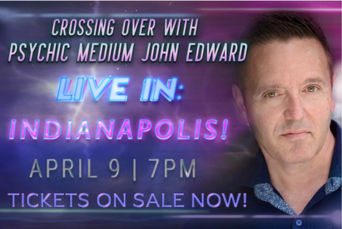 Evolve with John Edward at Luther Burbank Center for the Arts - Ruth Finley Person Theater, 11 January | AllEvents