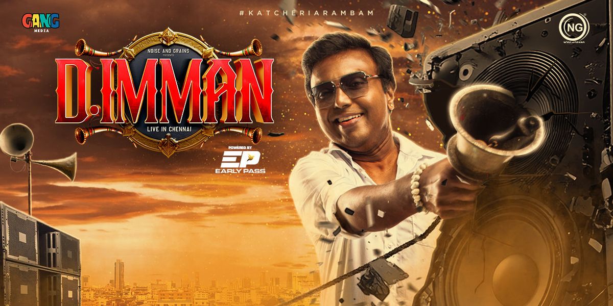 D.I In The House - D . Imman Live In Concert, 14 June | Event in Chennai | AllEvents