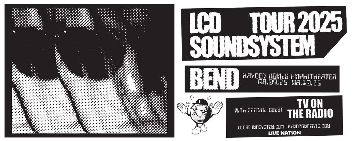 Parking LCD Soundsystem with TV on the Radio, 10 August | Event in Bend | AllEvents