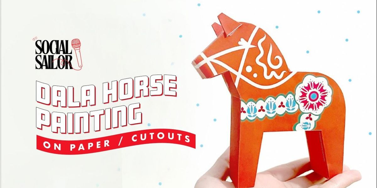 Swedish Dala Horse Painting Workshop - Bangalore, 24 August | Event in Bangalore | AllEvents