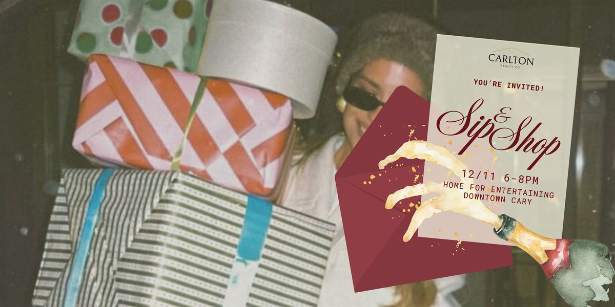 Sip & Shop at Home for Entertaining — Hosted by Carlton Realty Co., 11 December | Event in Cary | AllEvents