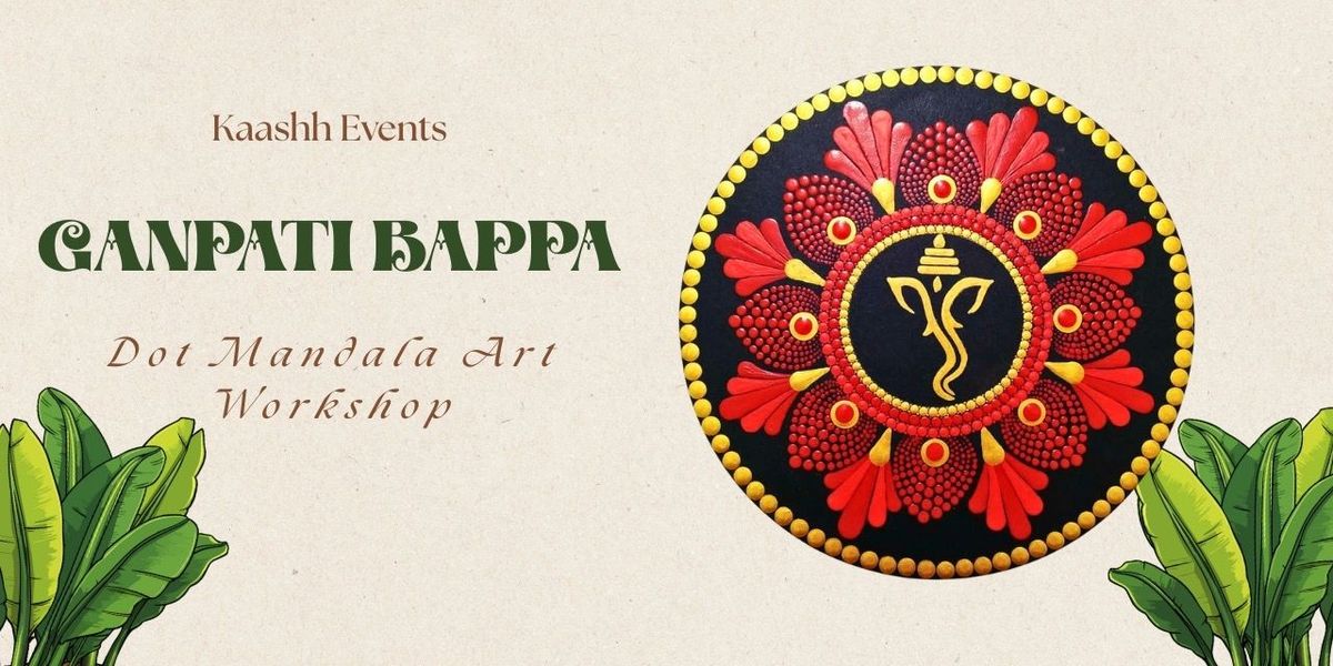 Ganpati Bappa Dot Mandala Art Workshop, 24 August | Event in Pune | AllEvents