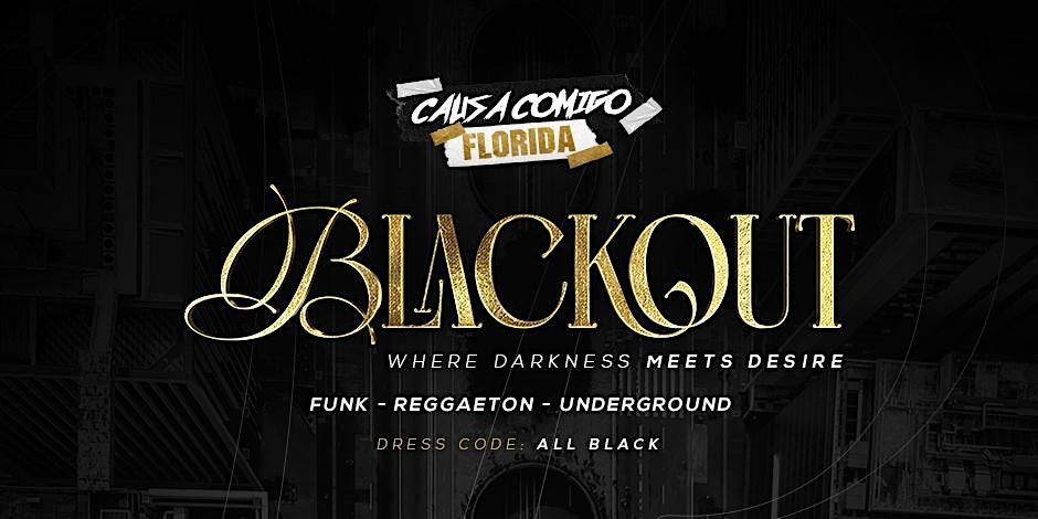 Causa Comigo Jax - Blackout Edition | Event in Jacksonville | AllEvents
