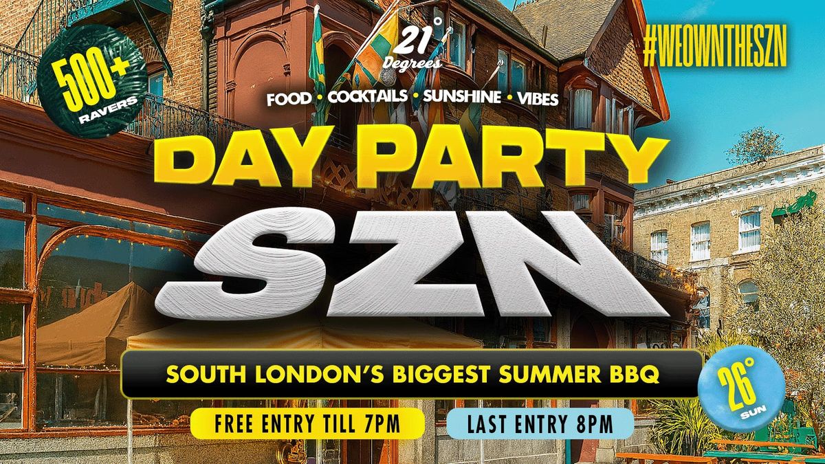 DAY PARTY SZN - South London's Biggest Summer BBQ!, 25 July | Event in London | AllEvents