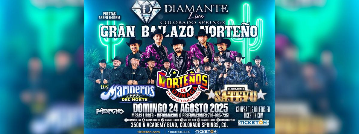LOS MARINEROS DEL NORTE, NORTEÑOS DE OJINAGA , 24 August | Event in Colorado Springs | AllEvents