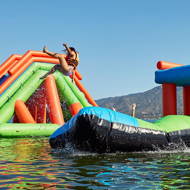 Cali Bounce Park, Launch Pointe Recreation Destination & RV Park, Lake ...