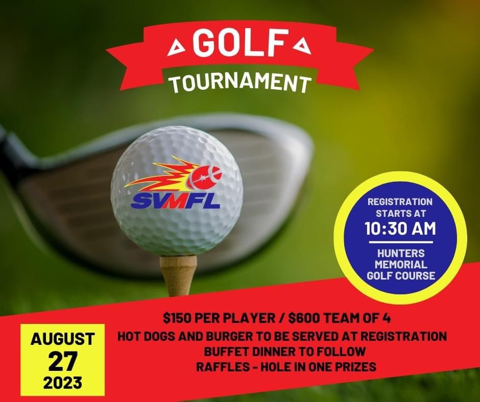 SVMFL 1st Annual Golf Tournament , Hunter Memorial Golf Club, Meriden,  August 27 2023 | AllEvents.in