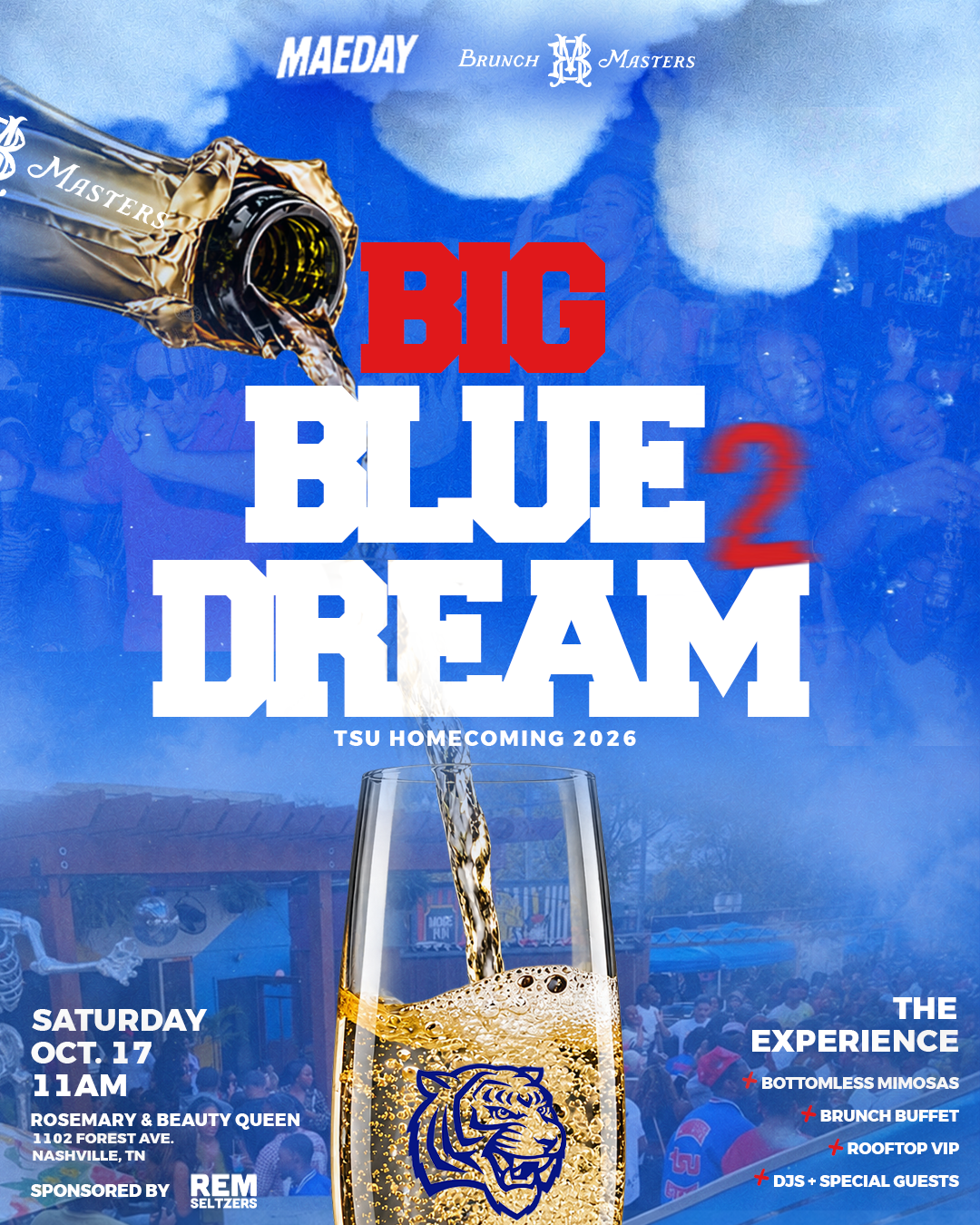 BLUE DREAM 2, Rosemary & Beauty Queen, Nashville, 17 October 2026