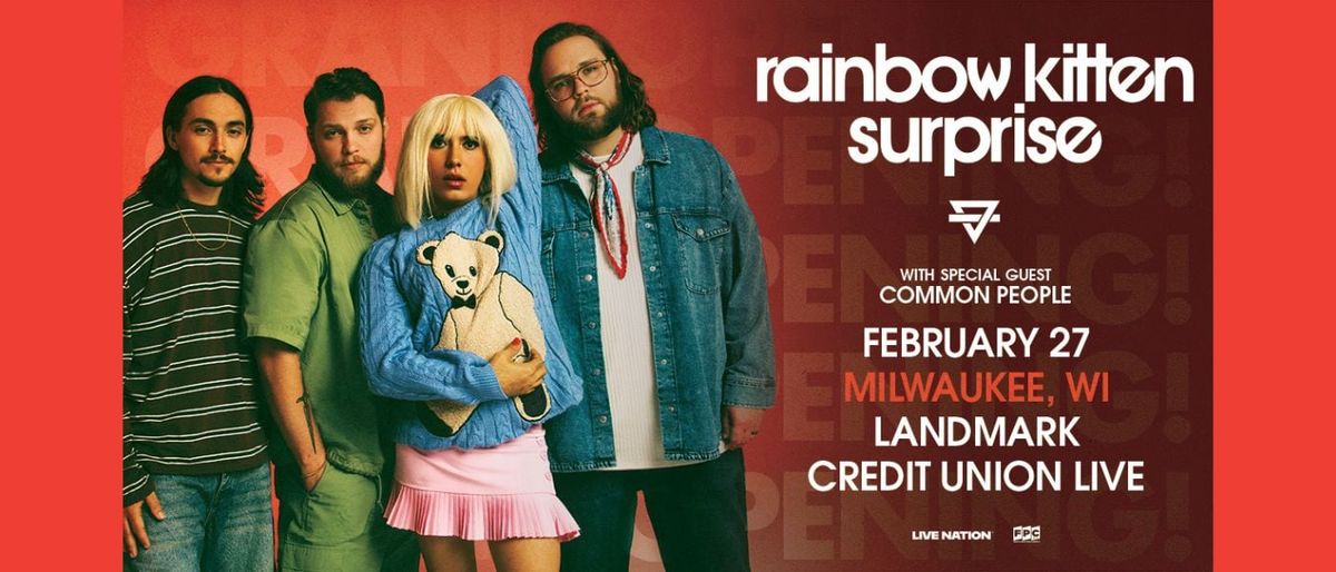 Rainbow Kitten Surprise with Common People, 1 March | Event in Chicago | AllEvents