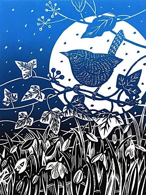 Lino Print - A Festive Print onto Paper, 20 December | Event in Redcar | AllEvents