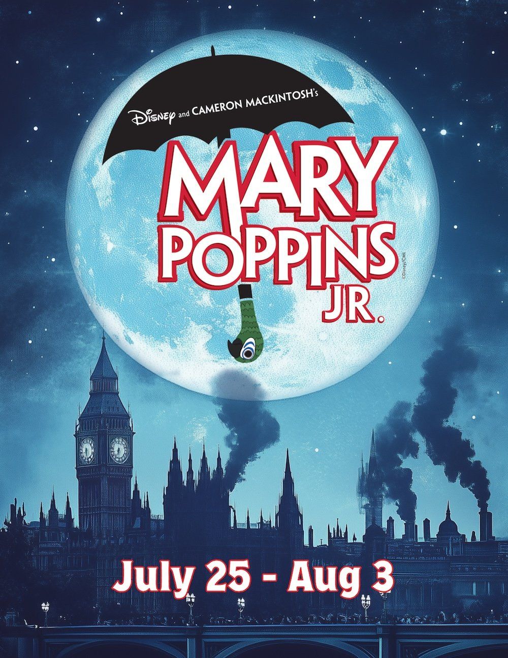 Disneys Mary Poppins - Musical at Legacy Theatre - Tyrone, GA, 3 July | Event in Tyrone | AllEvents