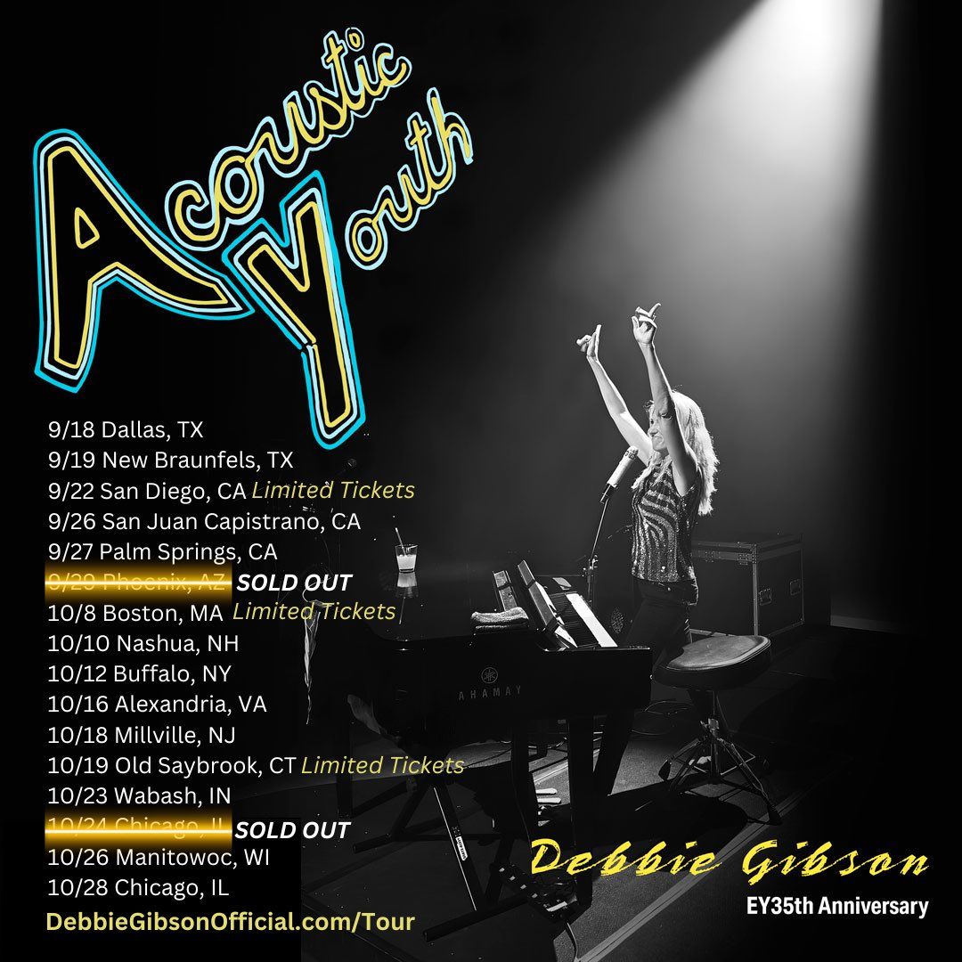 Debbie Gibson at Robert Z Hawkins Amphitheater, 28 June | Event in Reno | AllEvents