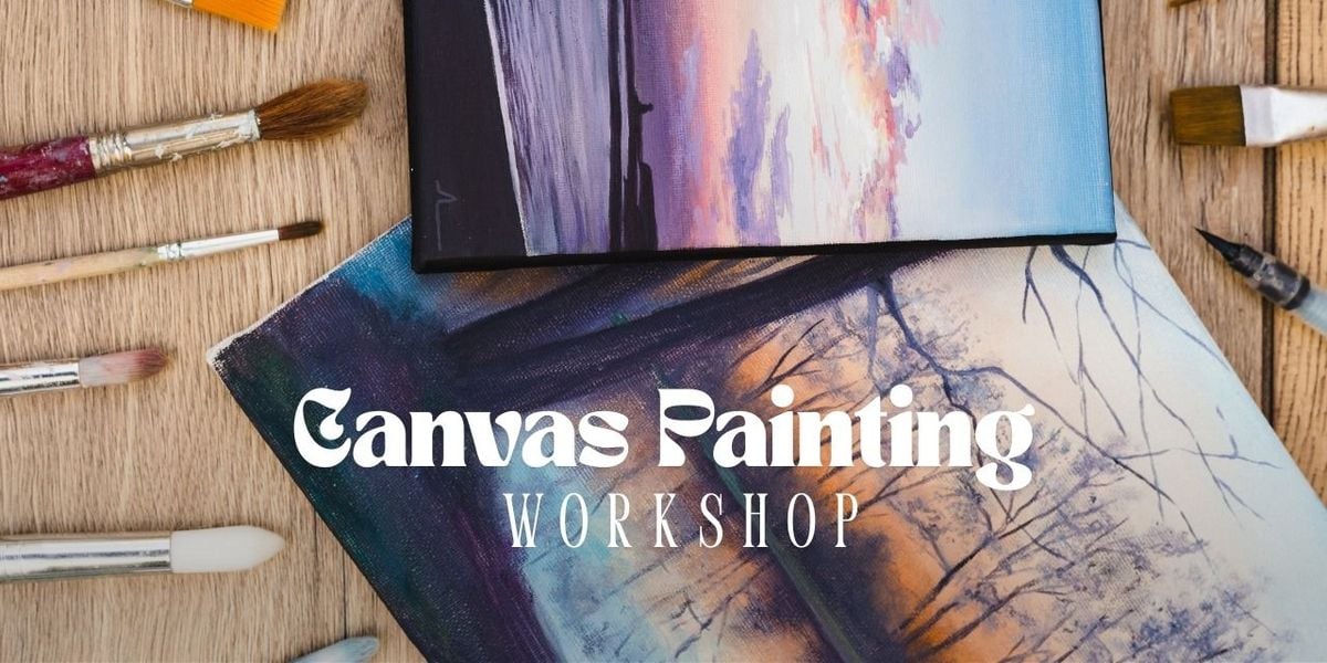 Canvas Painting Workshop, 23 August | Event in New Delhi | AllEvents