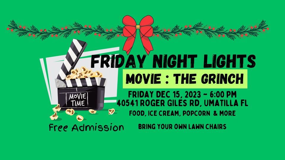 Friday Night Lights Movie on the Farm, Sunsational Farms, Umatilla