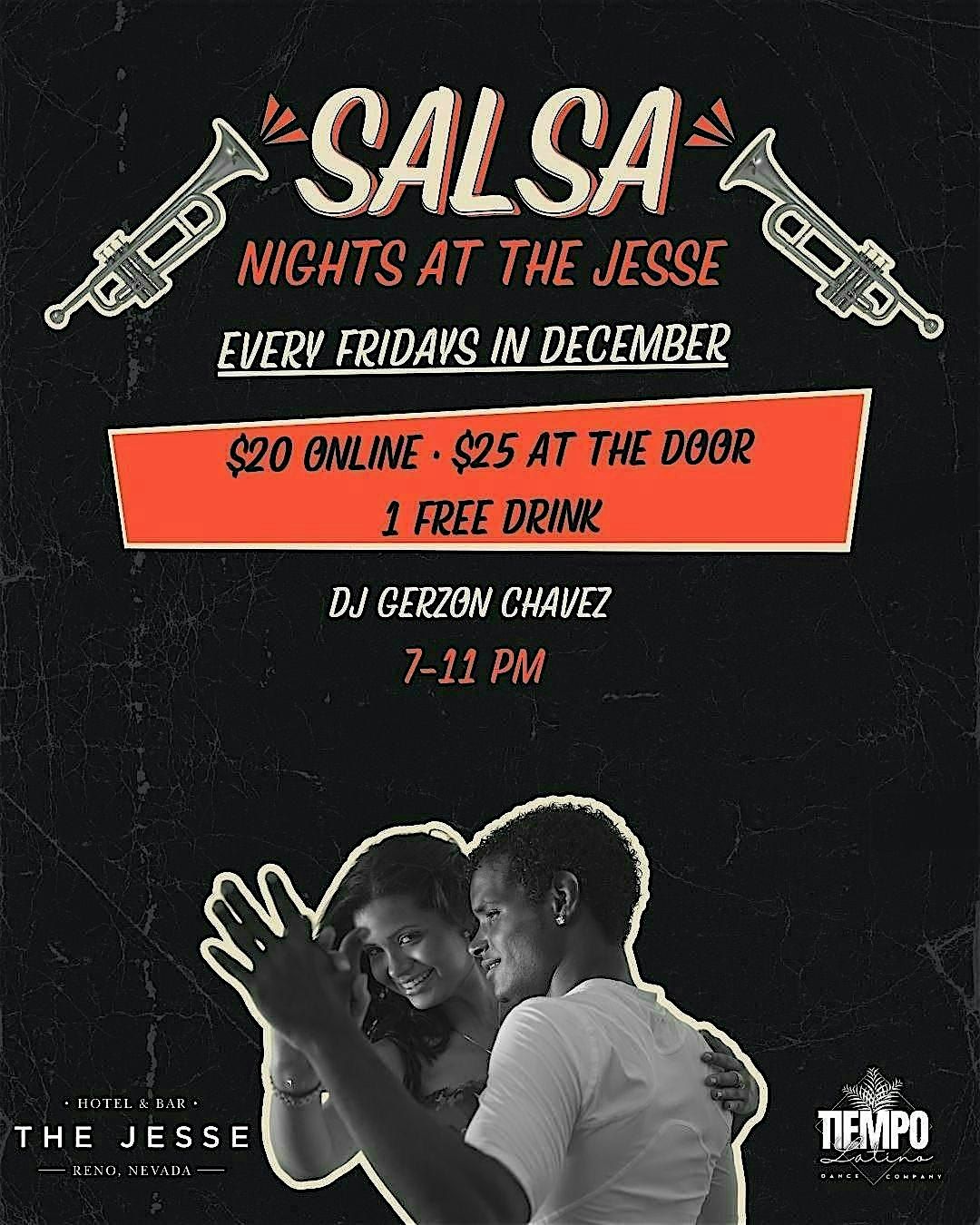 Club de Salsa – Fridays at The Jesse | Event in Reno | AllEvents