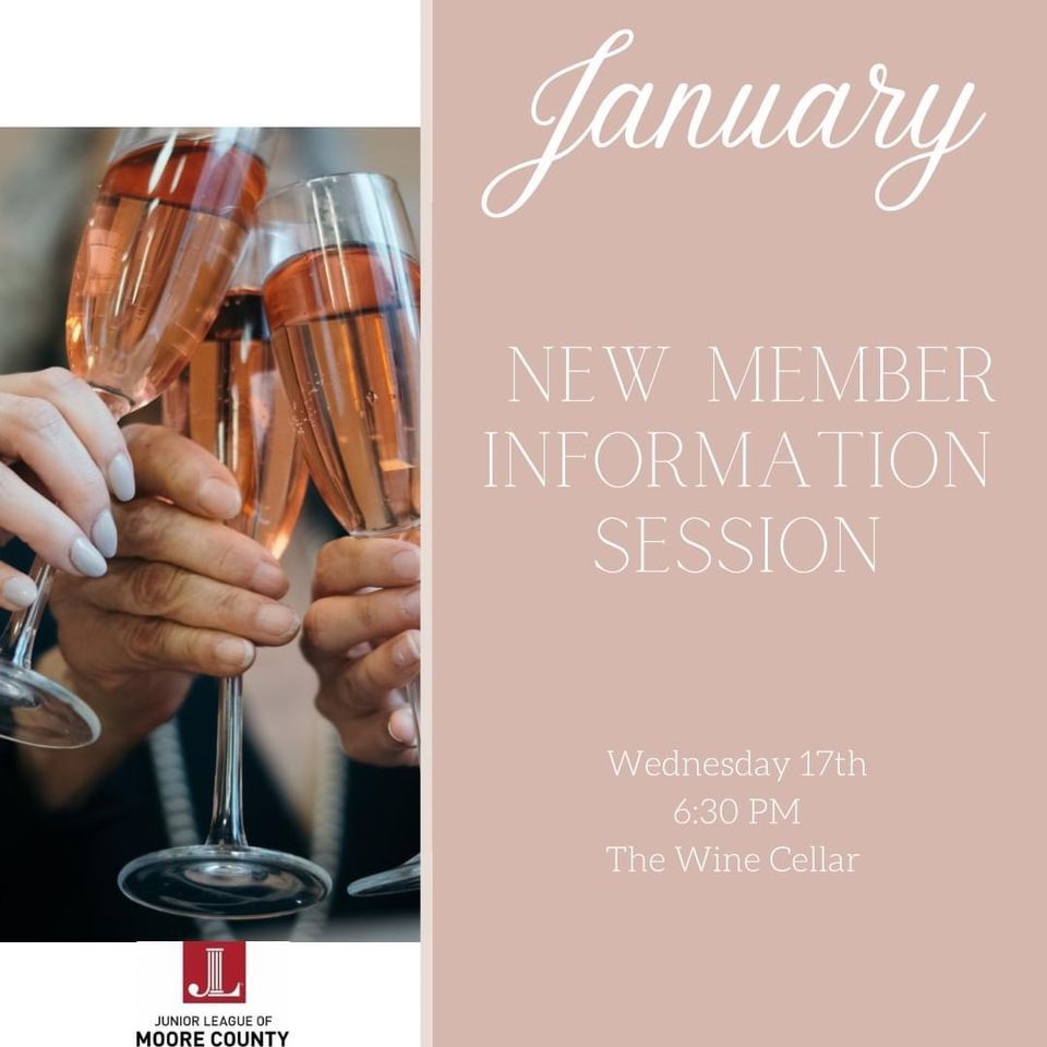 New Member Information Session, The Wine Cellar, Southern Pines