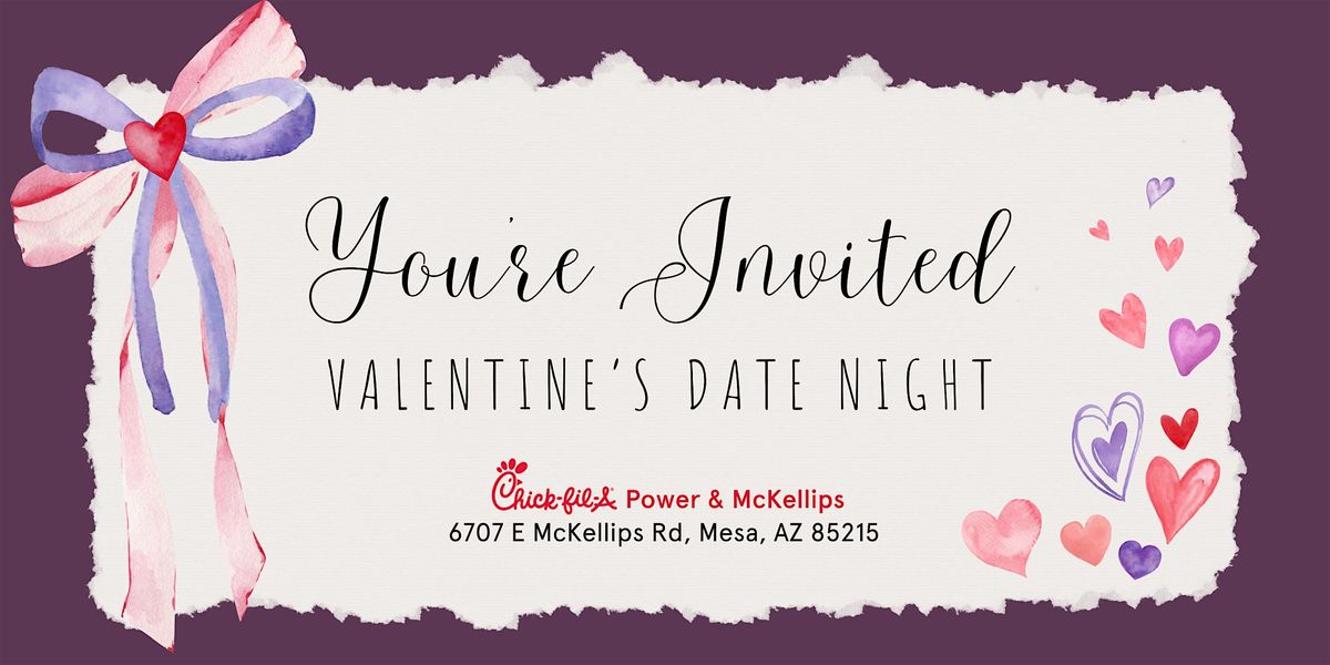 Valentine's Date Night, 13 February | Event in Mesa | AllEvents