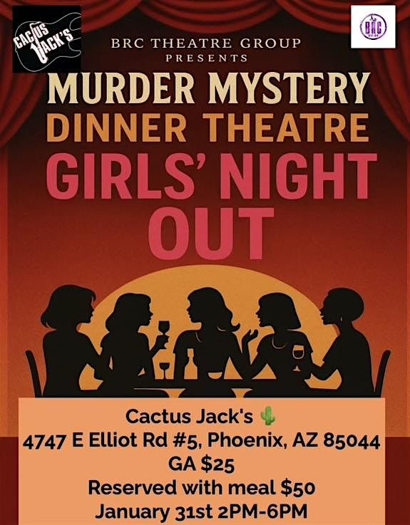M**der Mystery “Girls Night Out @ Cactus Jacks Jan 31st, 31 January | Event in Phoenix | AllEvents