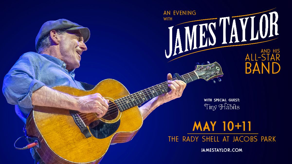 Parking James Taylor with His All-Star Band and Tiny Habits, 18 May | Event in Lincoln | AllEvents