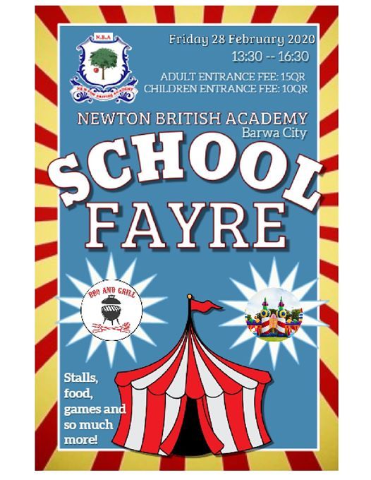 Nba Barwa City School Fayre At Newton British Academy