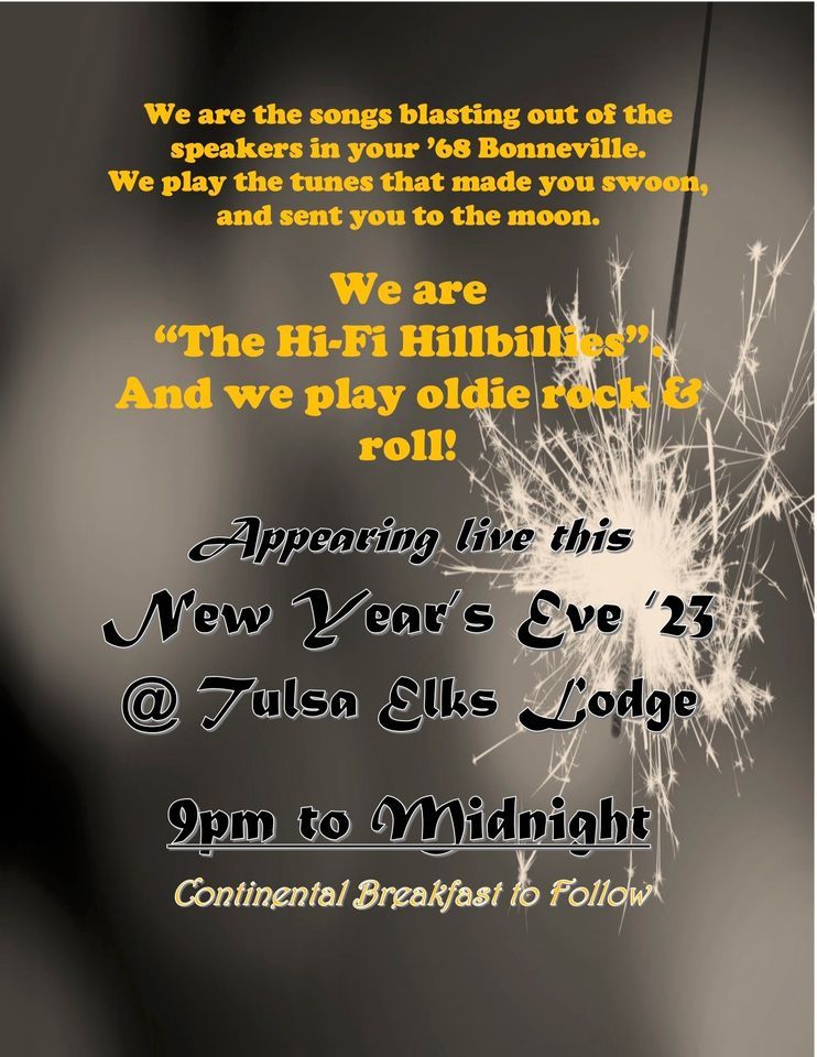 New Years Eve Party Tulsa Elks Lodge!, Tulsa Elks Lodge, 31 December AllEvents
