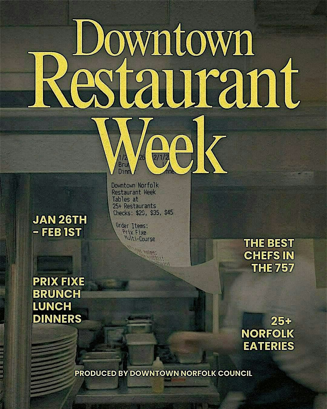 Downtown Norfolk Restaurant Week